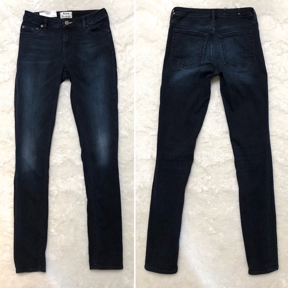 Acne Studios Flex Basement Skinny Slim Jeans 27/32 - Picture 3 of 8
